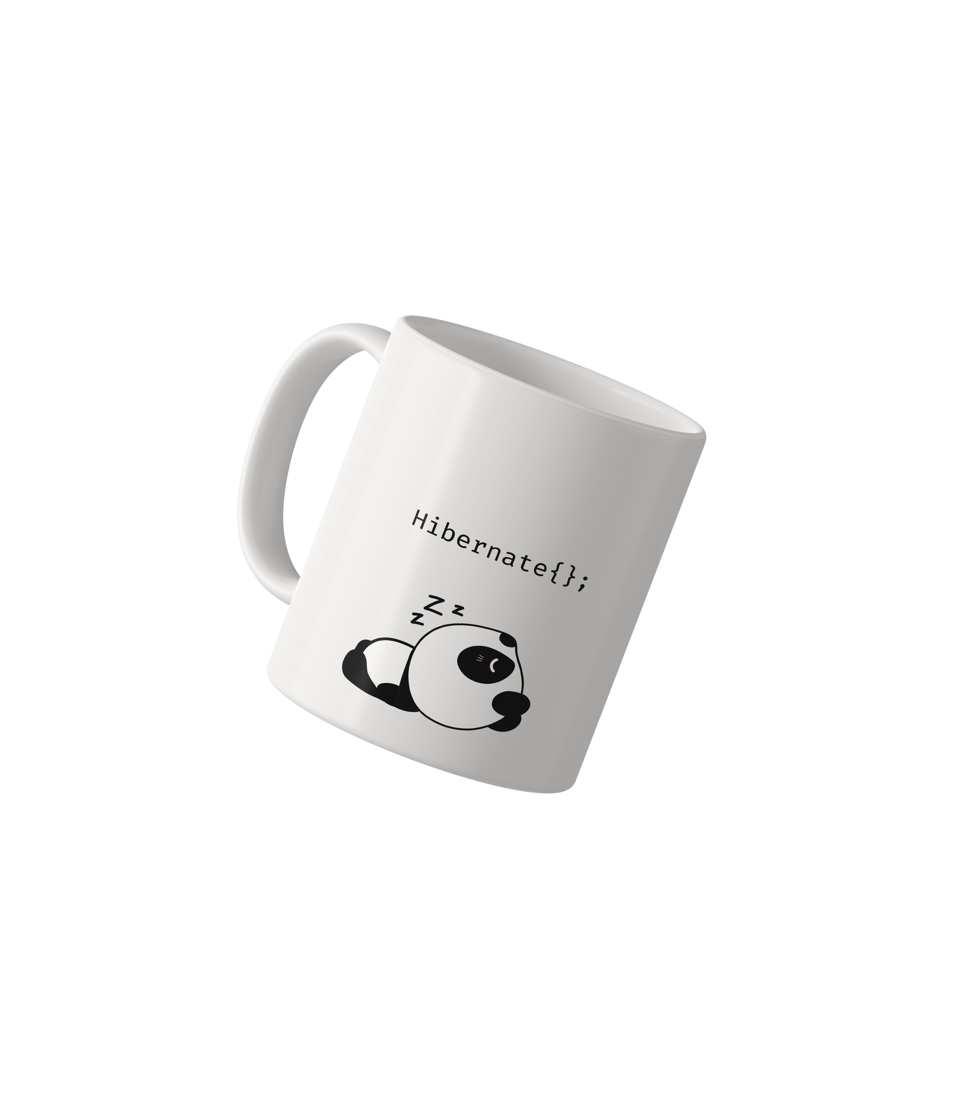 Hibernate{}; Coder Mug