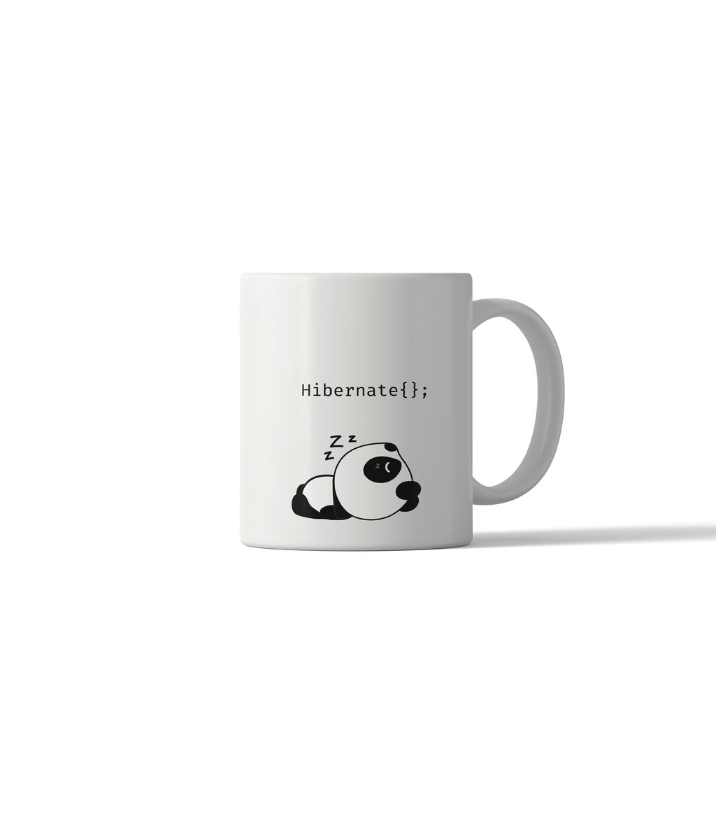 Hibernate{}; Coder Mug