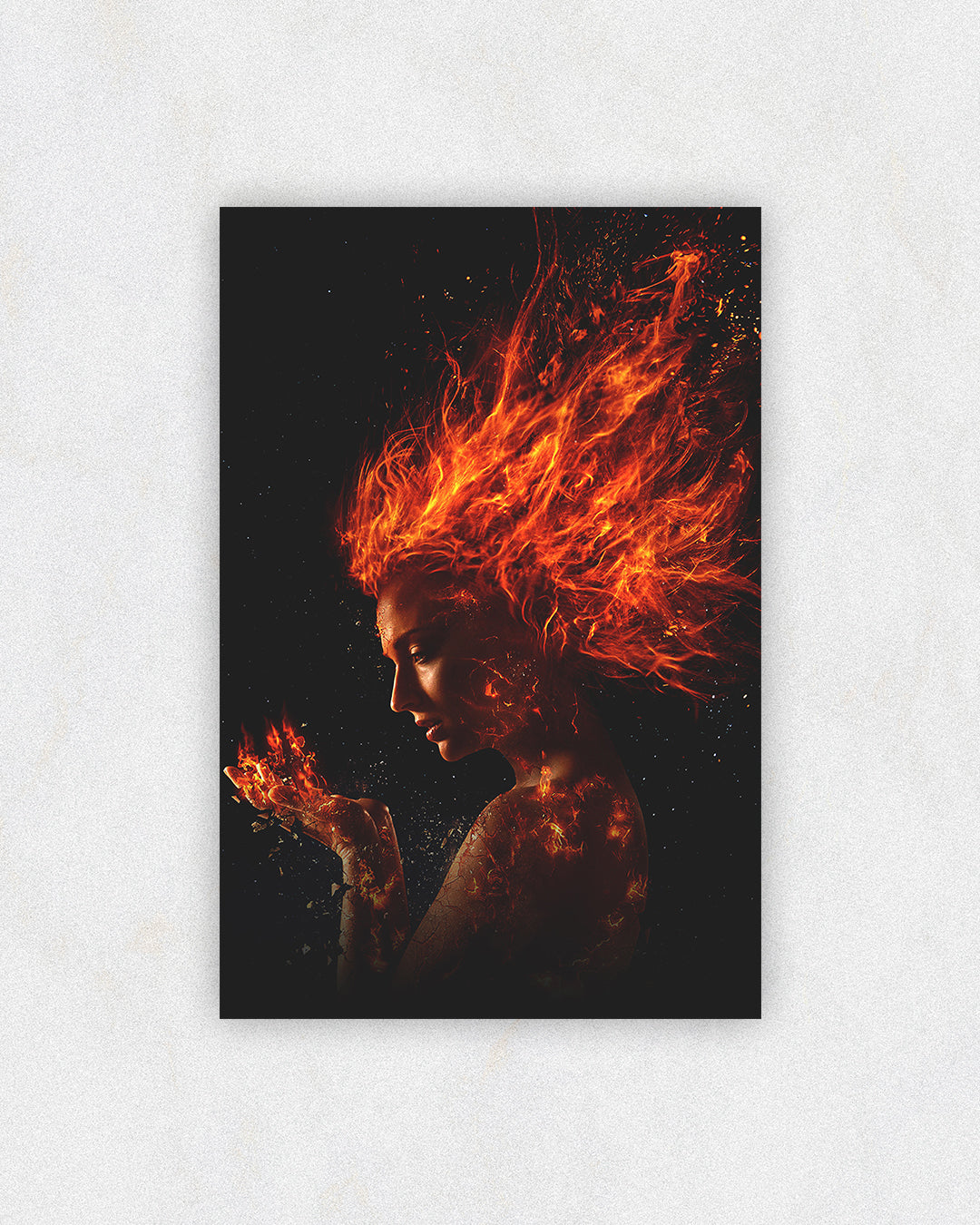 Dark Phoenix Fire Poster