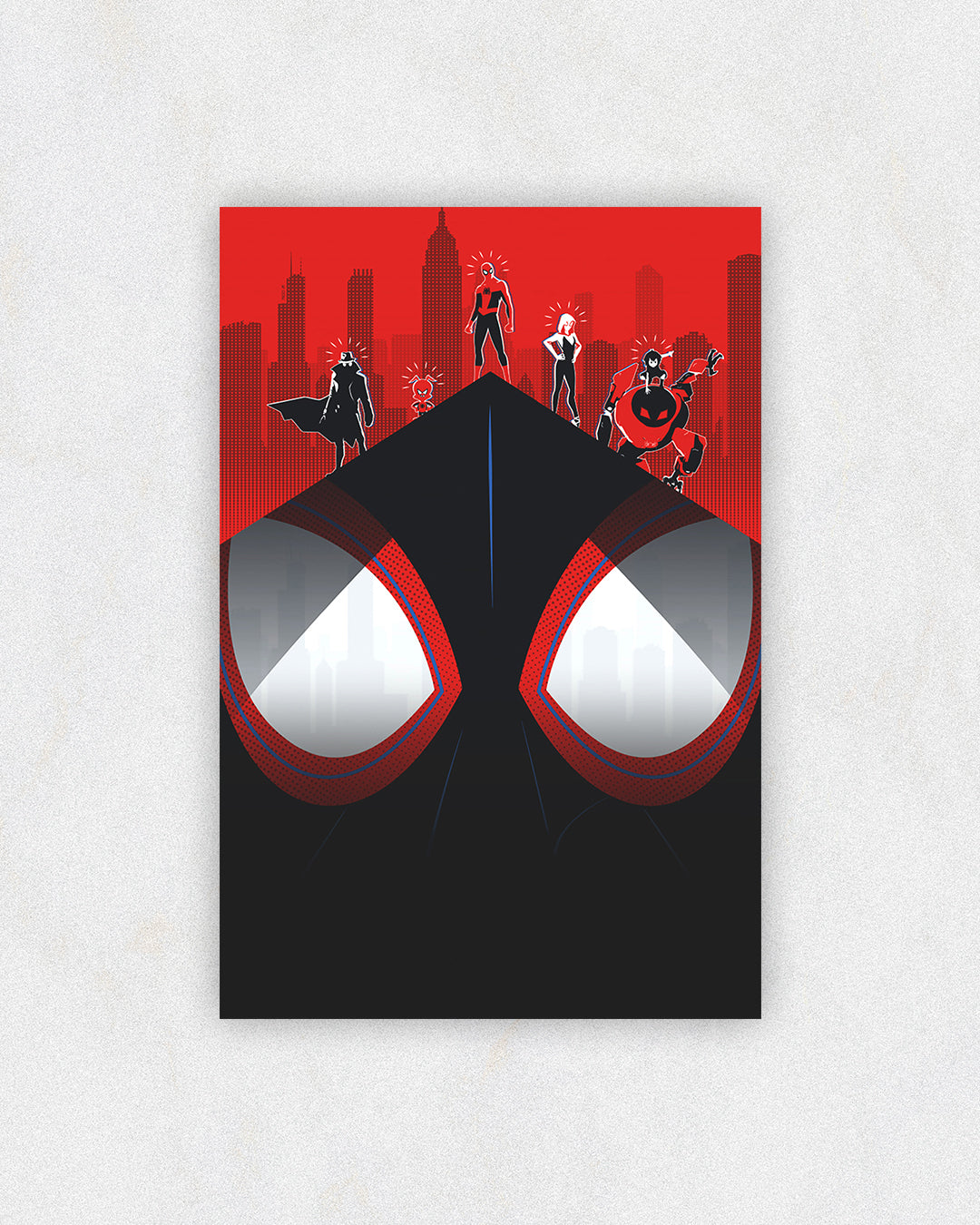 Spider-Verse Graphic Poster