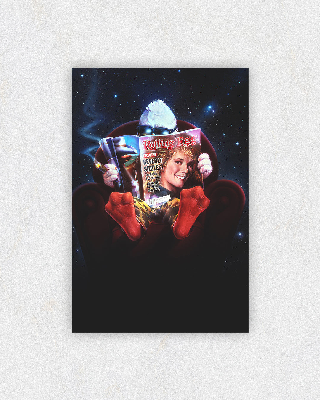 Howard the Duck Retro Poster