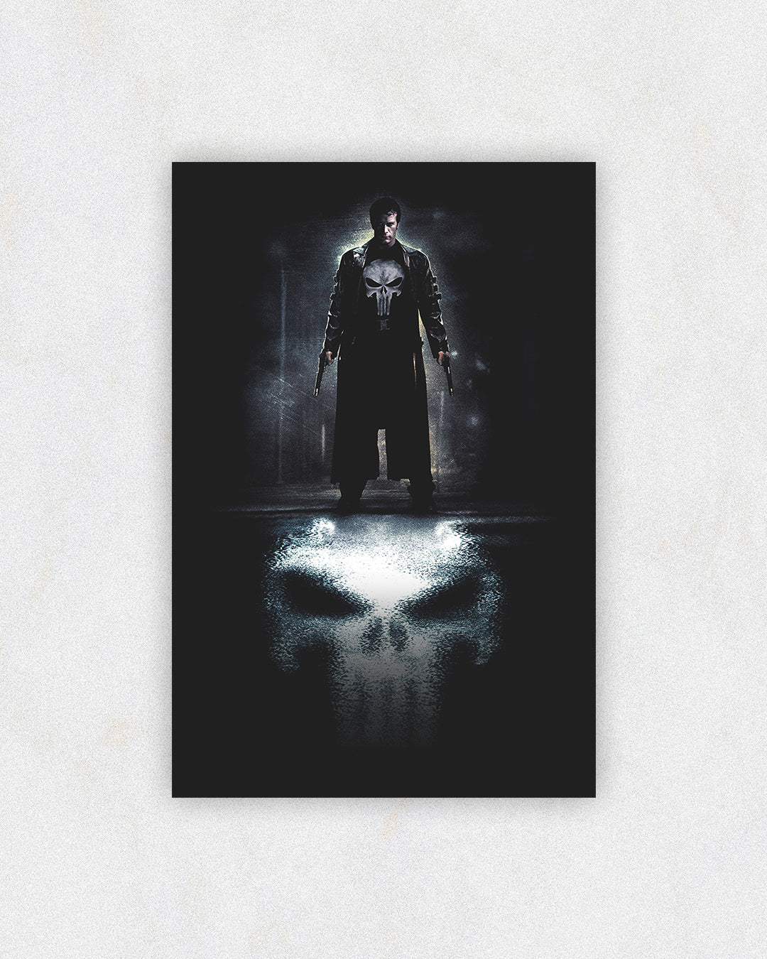 The Punisher Skull Reflection Poster