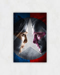 Wanda & Vision Divided Star Poster