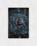 Spider-Man Shattered Glass Action Poster