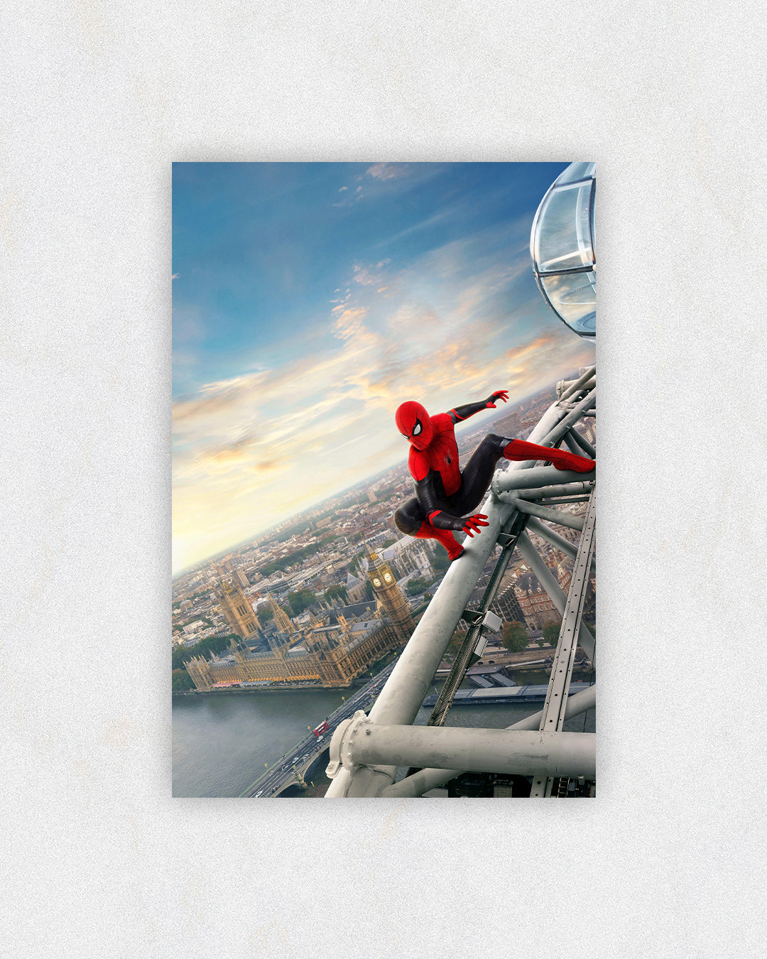 Spider-Man London Ferris Wheel Poster