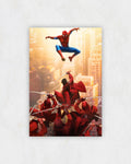 Spider-Man vs. Hand Battle Poster