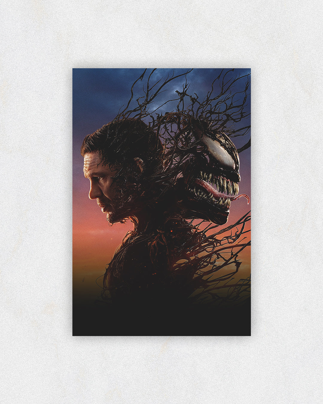 Venom Split-Face Poster