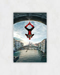 Spider-Man Venice Upside-Down Poster