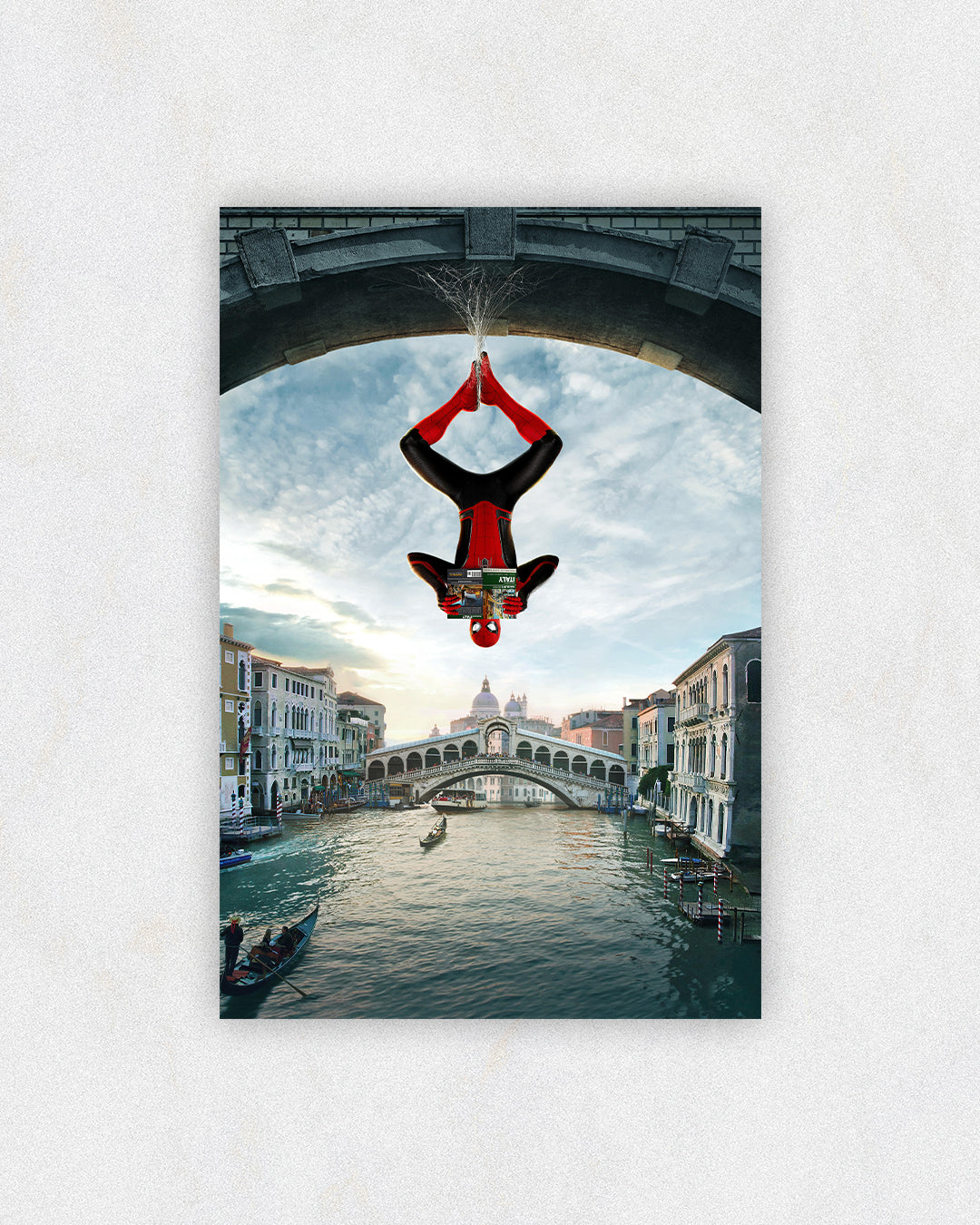 Spider-Man Venice Upside-Down Poster