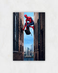 Spider-Man Alleyway Avengers Tower Poster