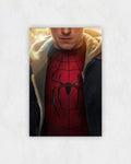 Spider-Man Unmasked Hoodie Poster