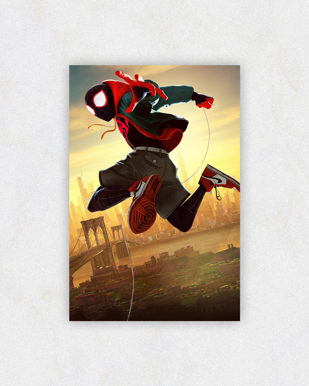 Miles Morales Leap of Faith Poster