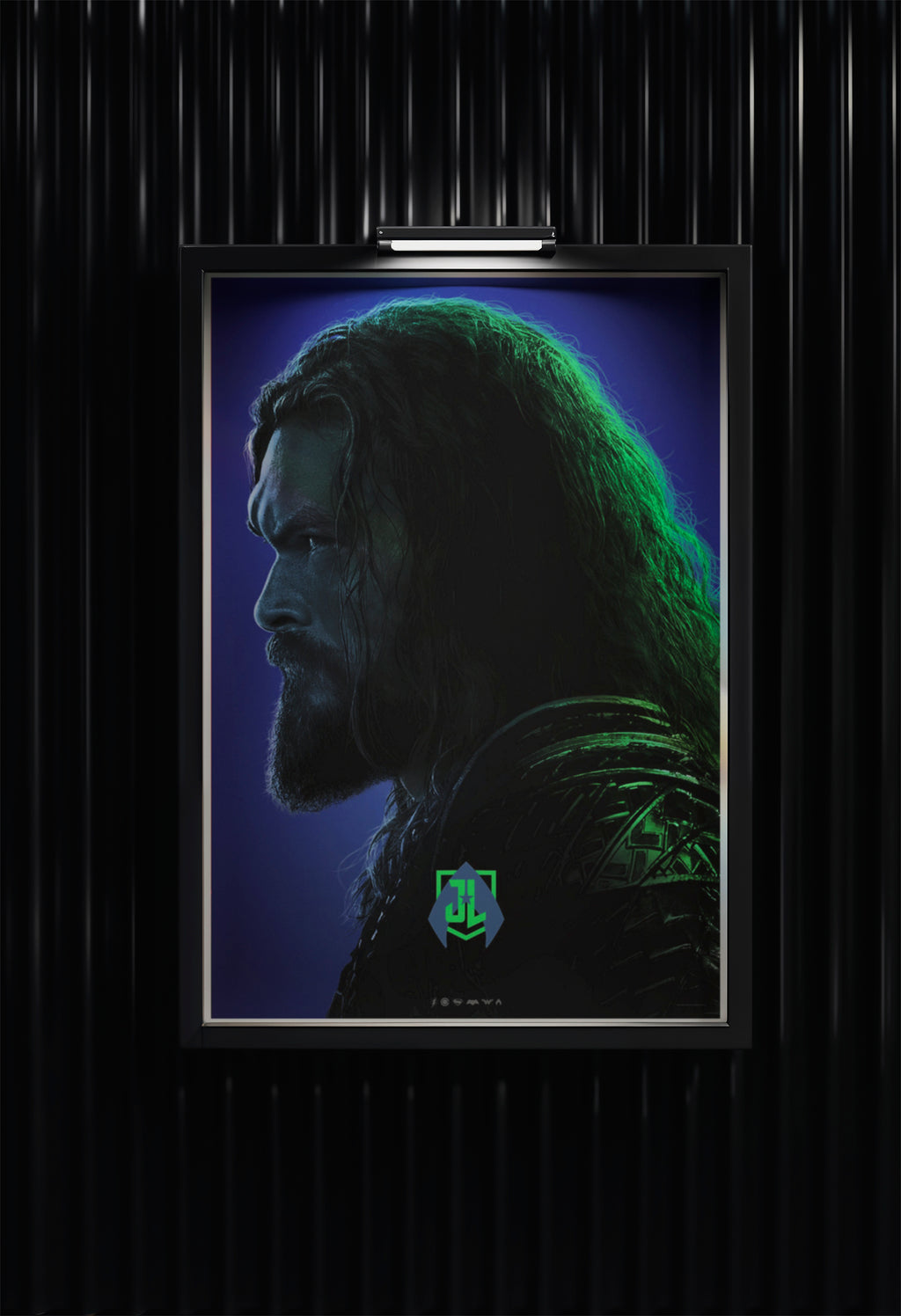 Aquaman Cinematic Profile Poster