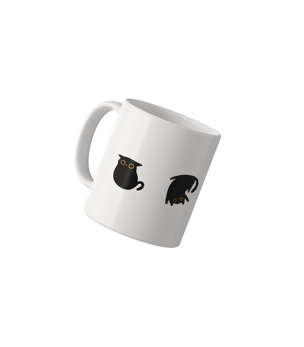 Black Cat Personalities Mug