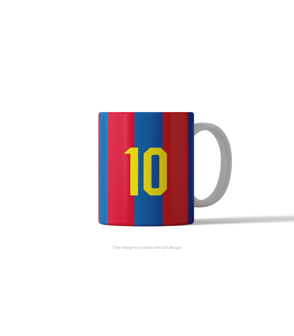 FC Barcelona Number 10 Mug