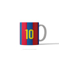 FC Barcelona Number 10 Mug