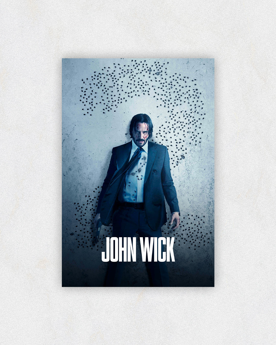 John Wick Bullet Hole Poster