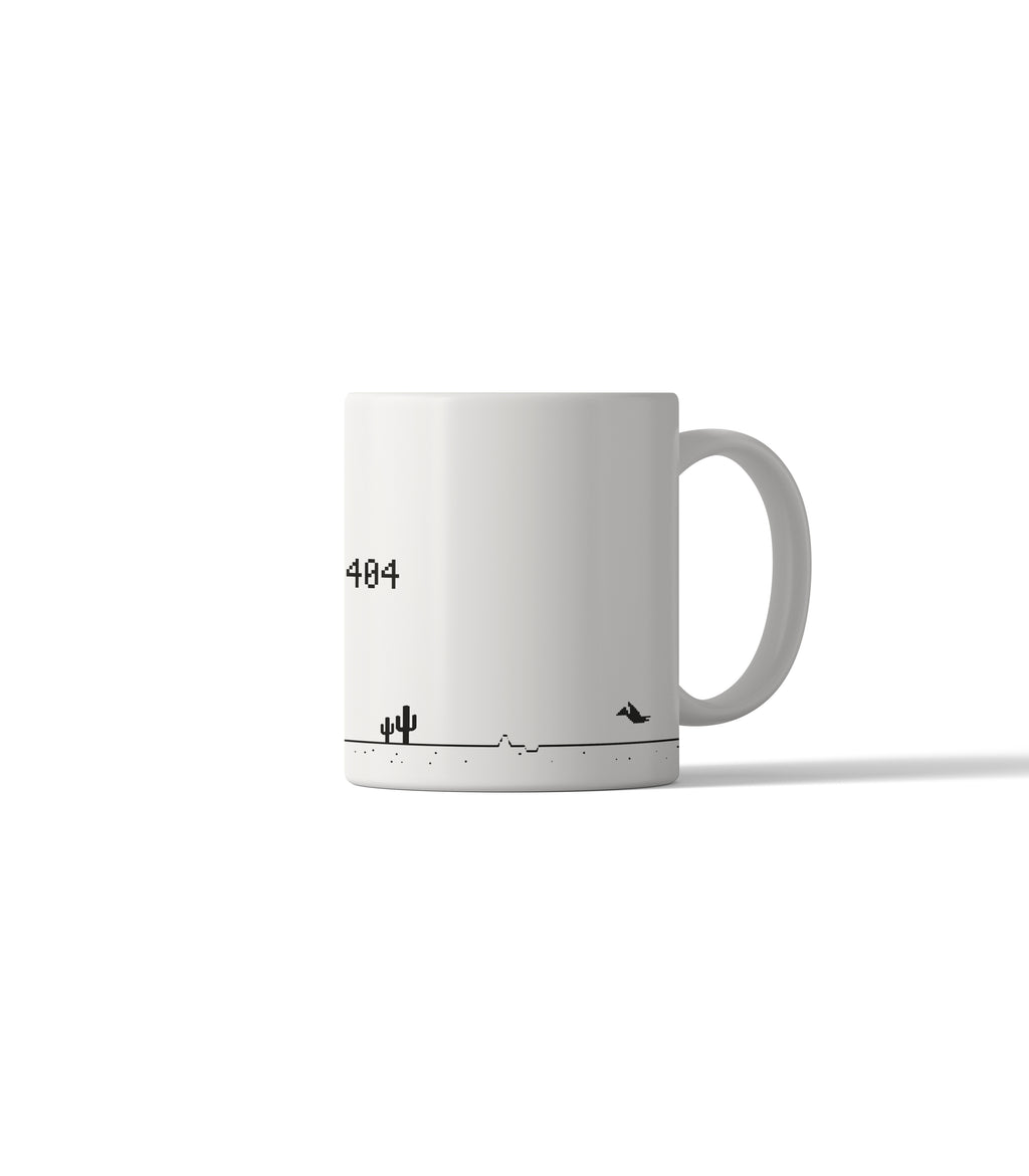 Chrome Dino No Internet Mug