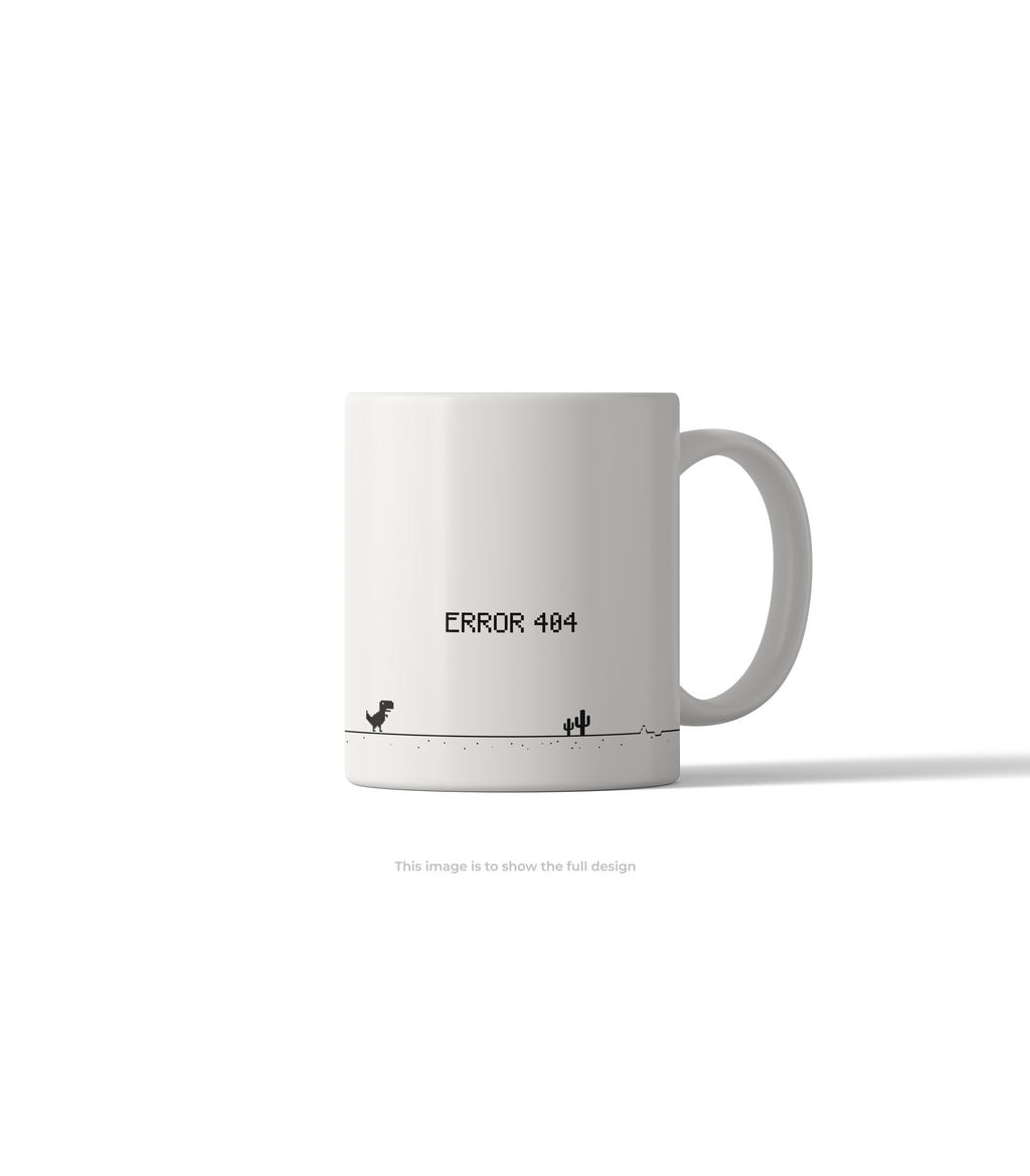 Chrome Dino No Internet Mug