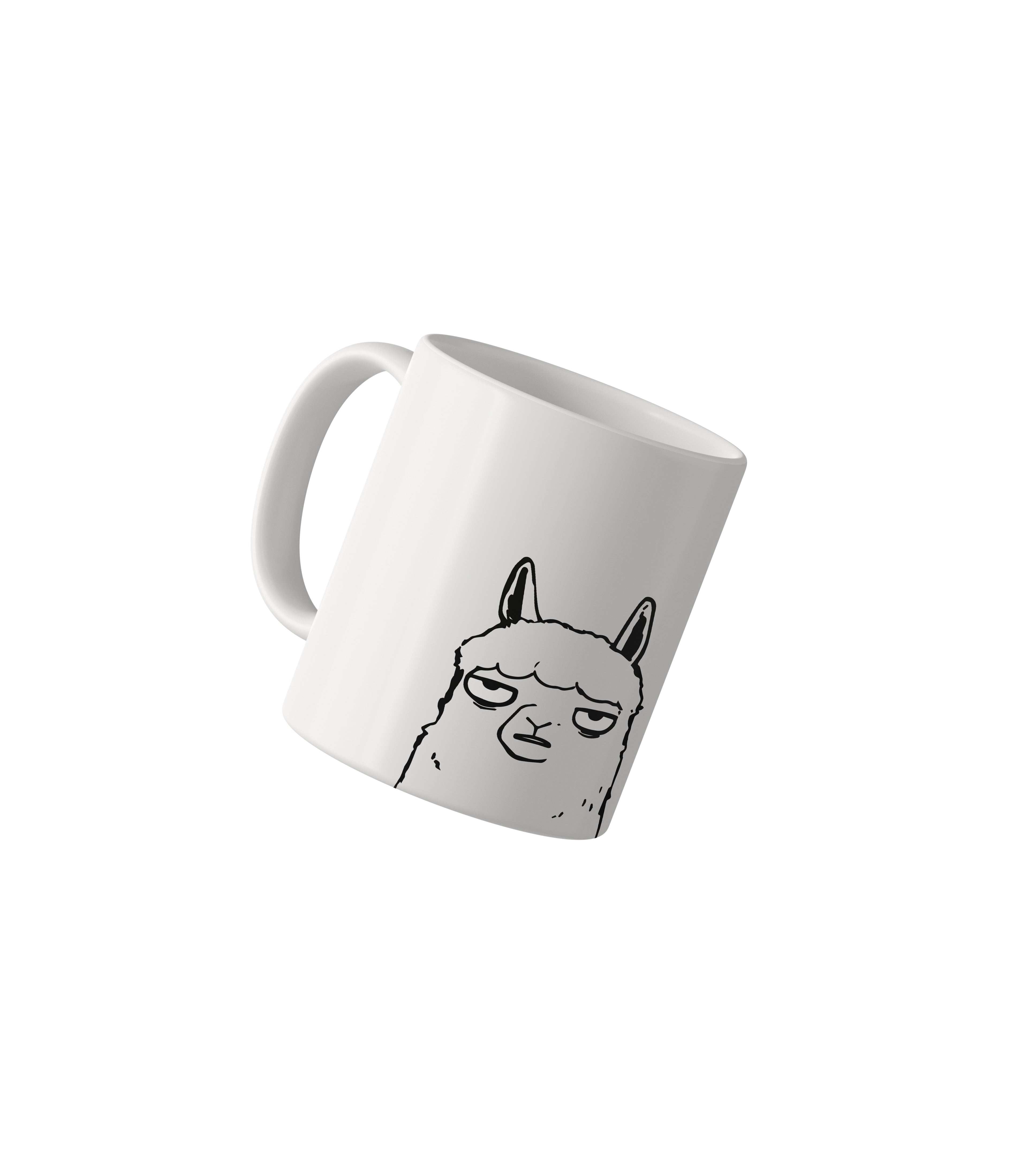 Grumpy Llama Mug