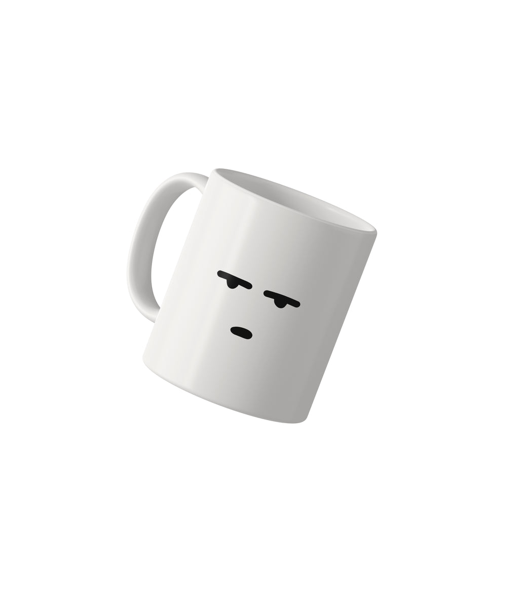 Unimpressed Face Mug
