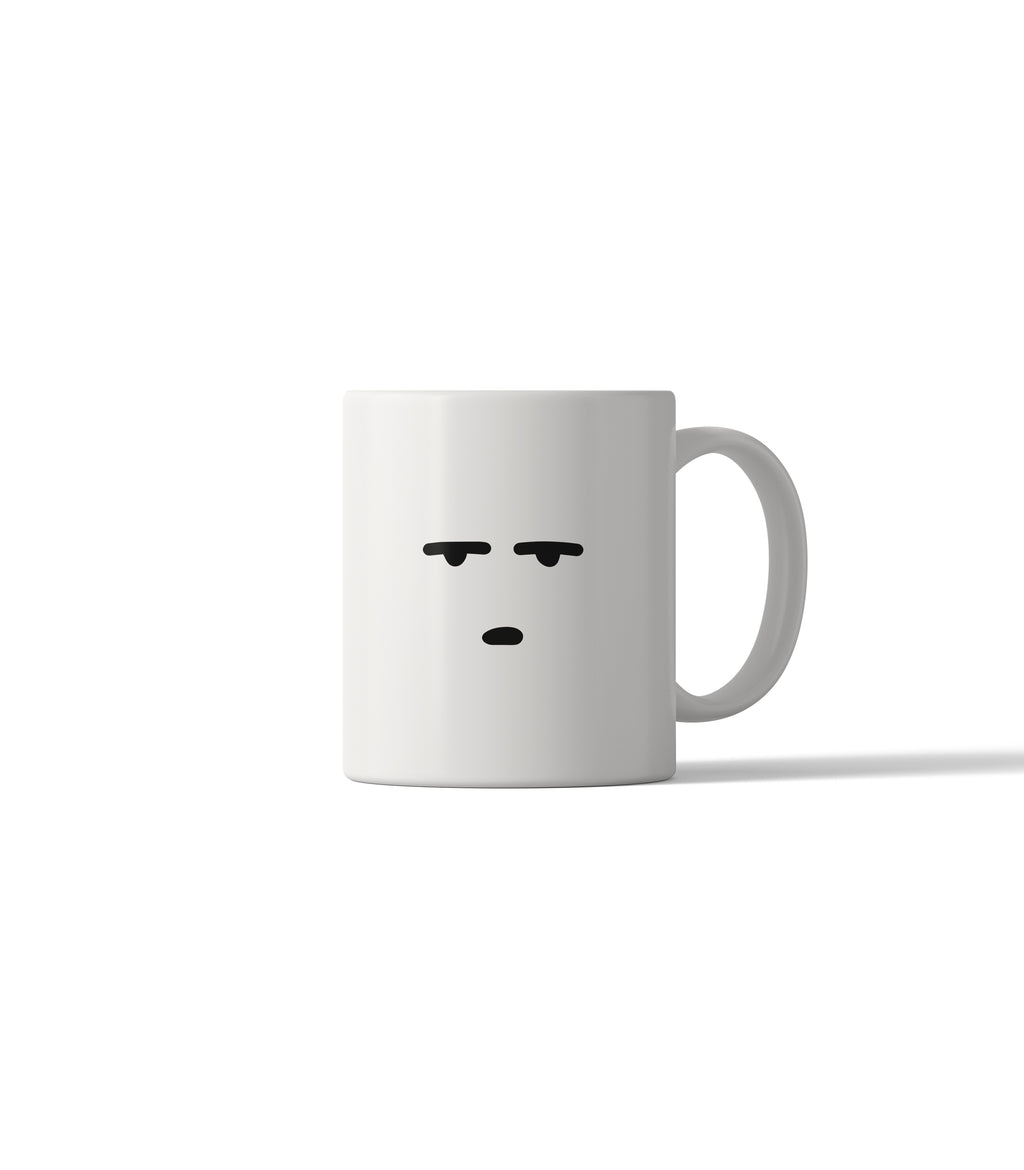Unimpressed Face Mug