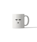 Unimpressed Face Mug