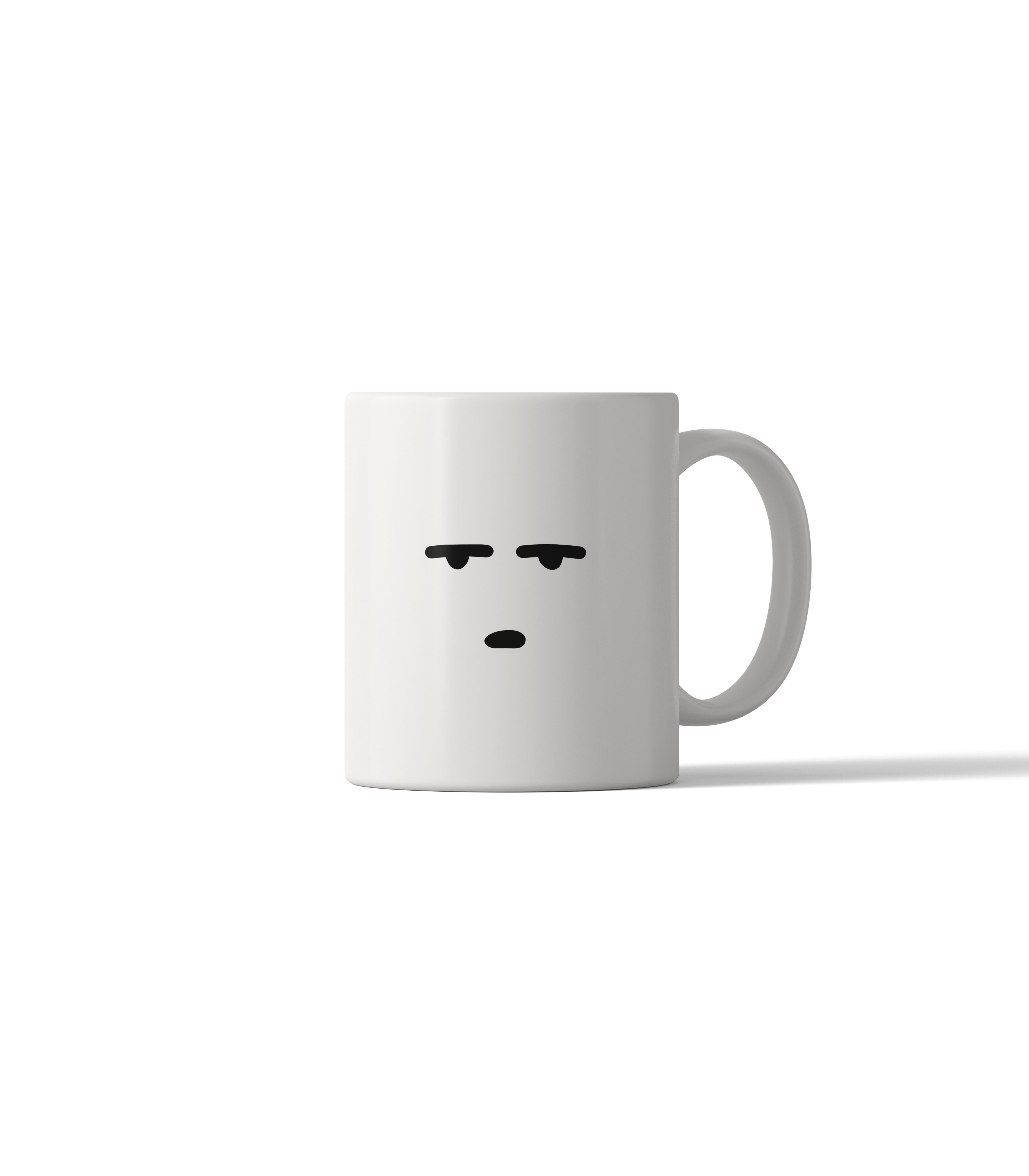Unimpressed Face Mug