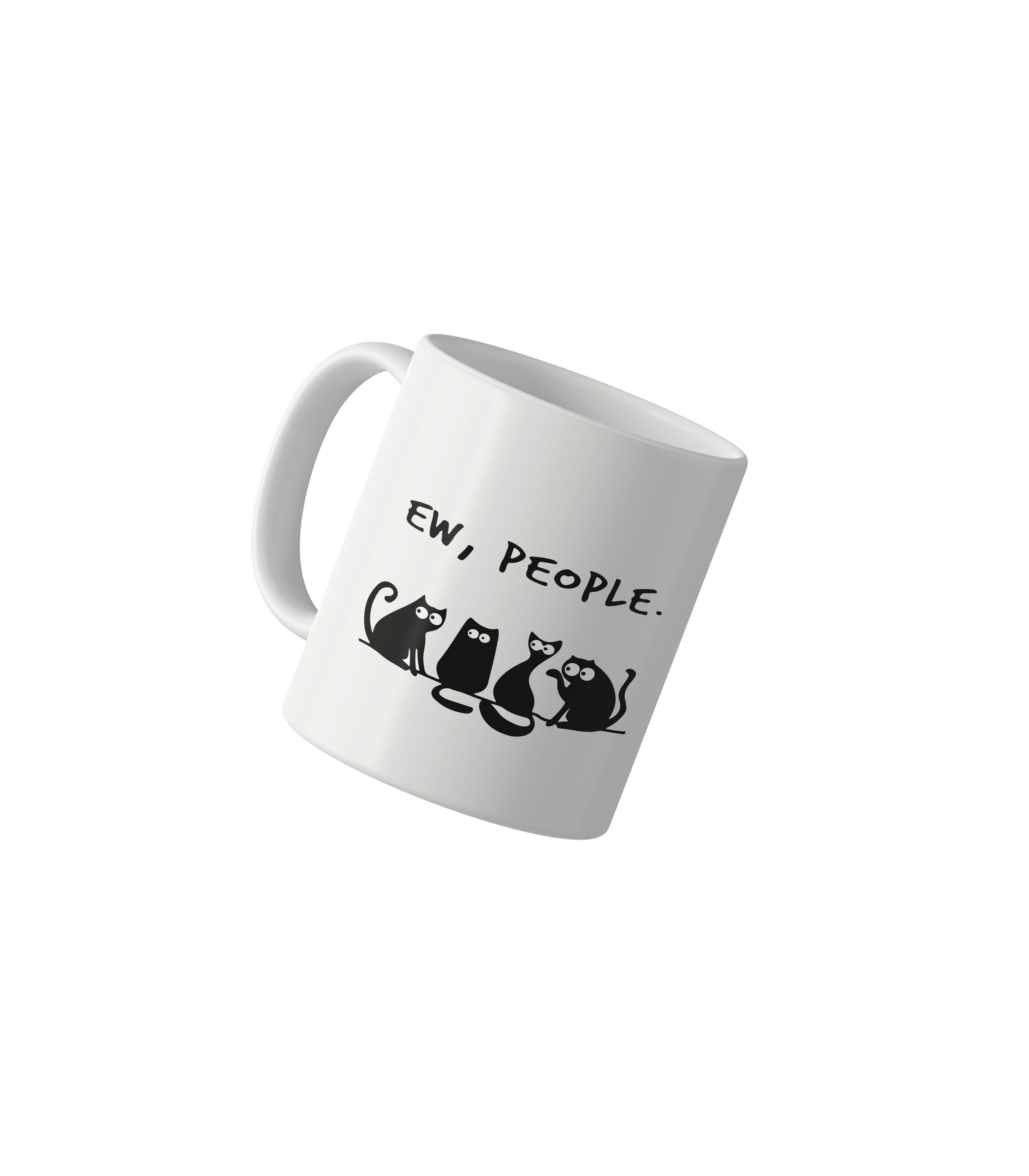 Ew, People Funny Cat Mug