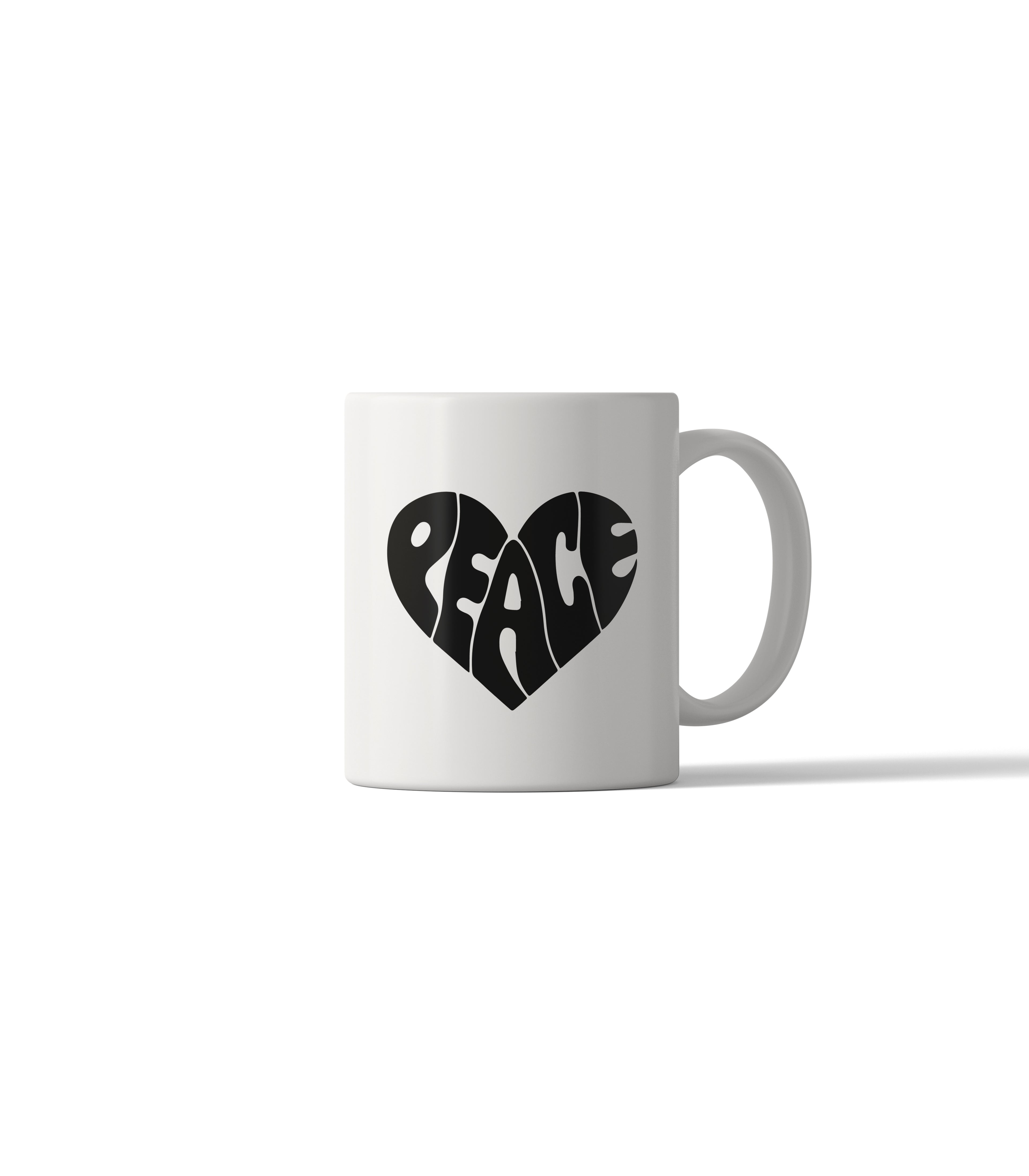 Peace Heart Mug
