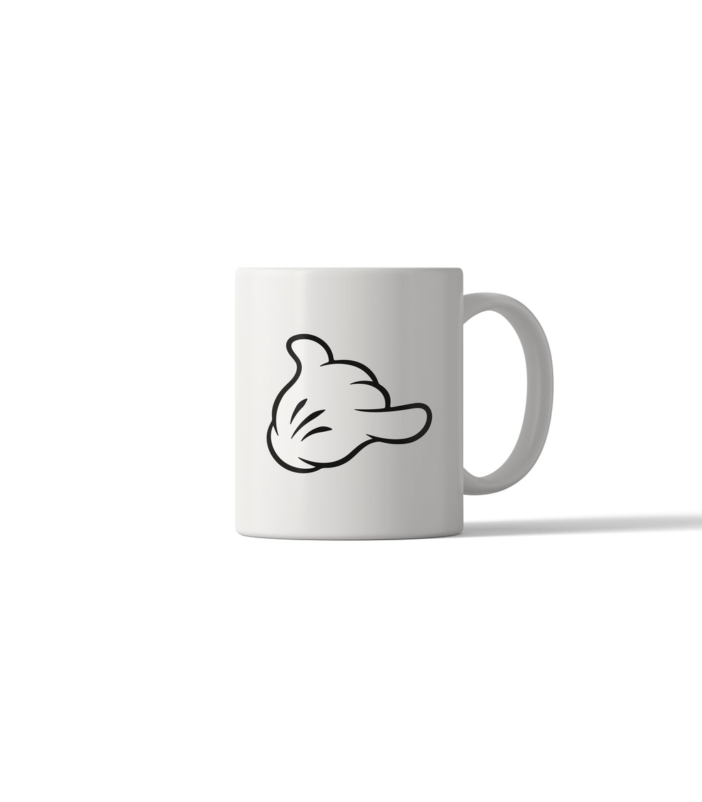 Shaka Sign Classic Cartoon Hand Mug