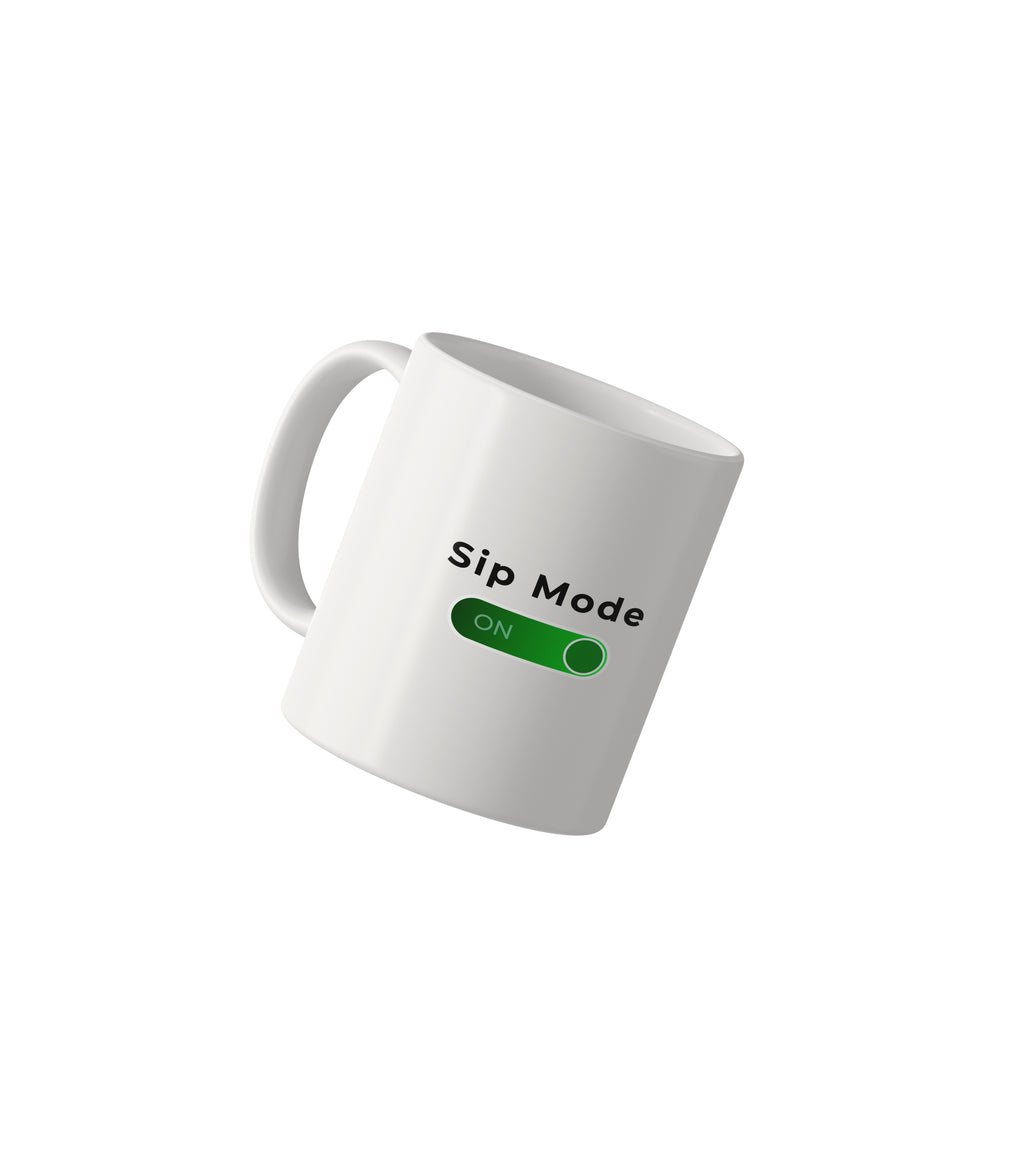 Sip Mode ON Funny Tech Mug