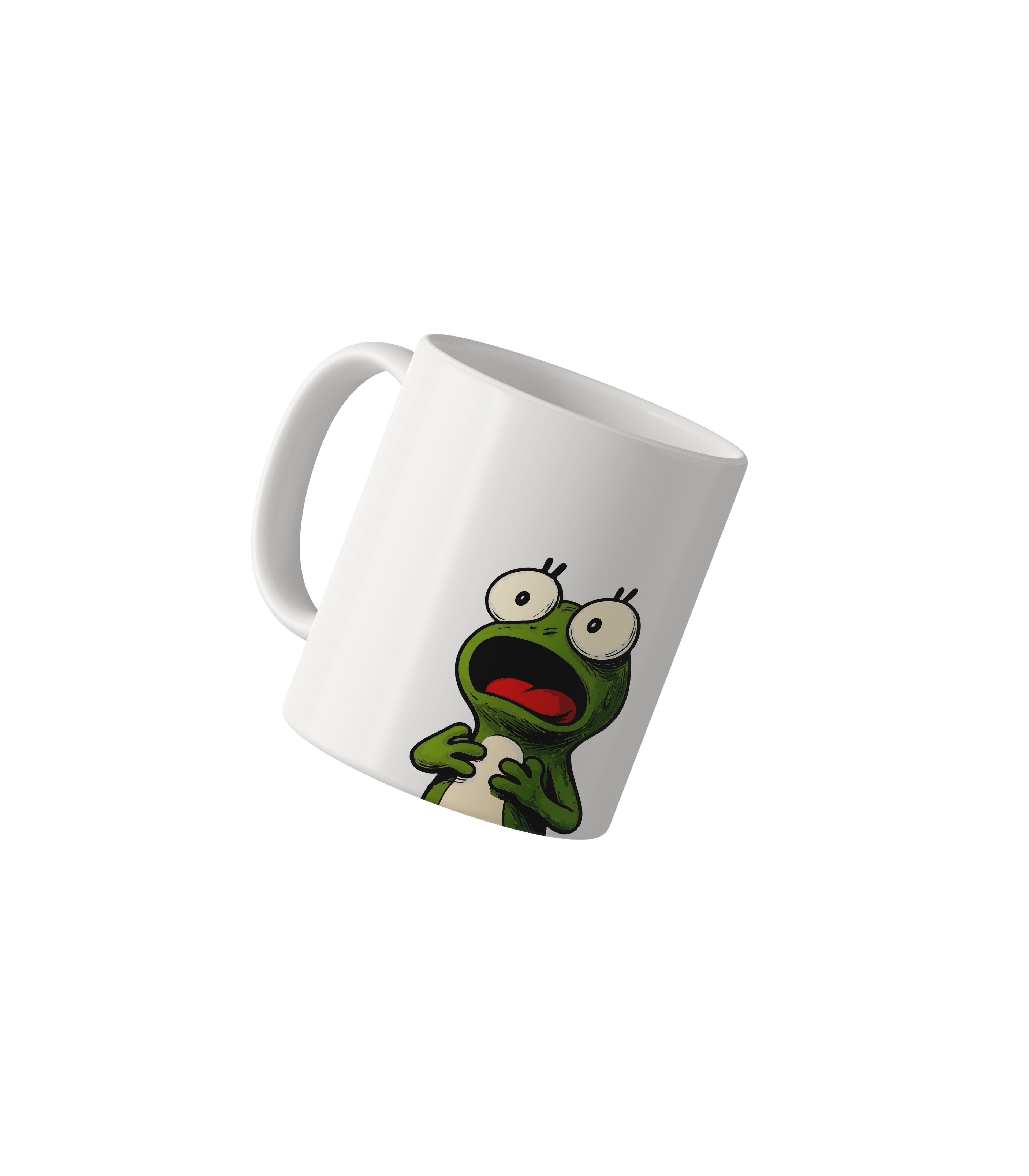 Shocked Frog Mug