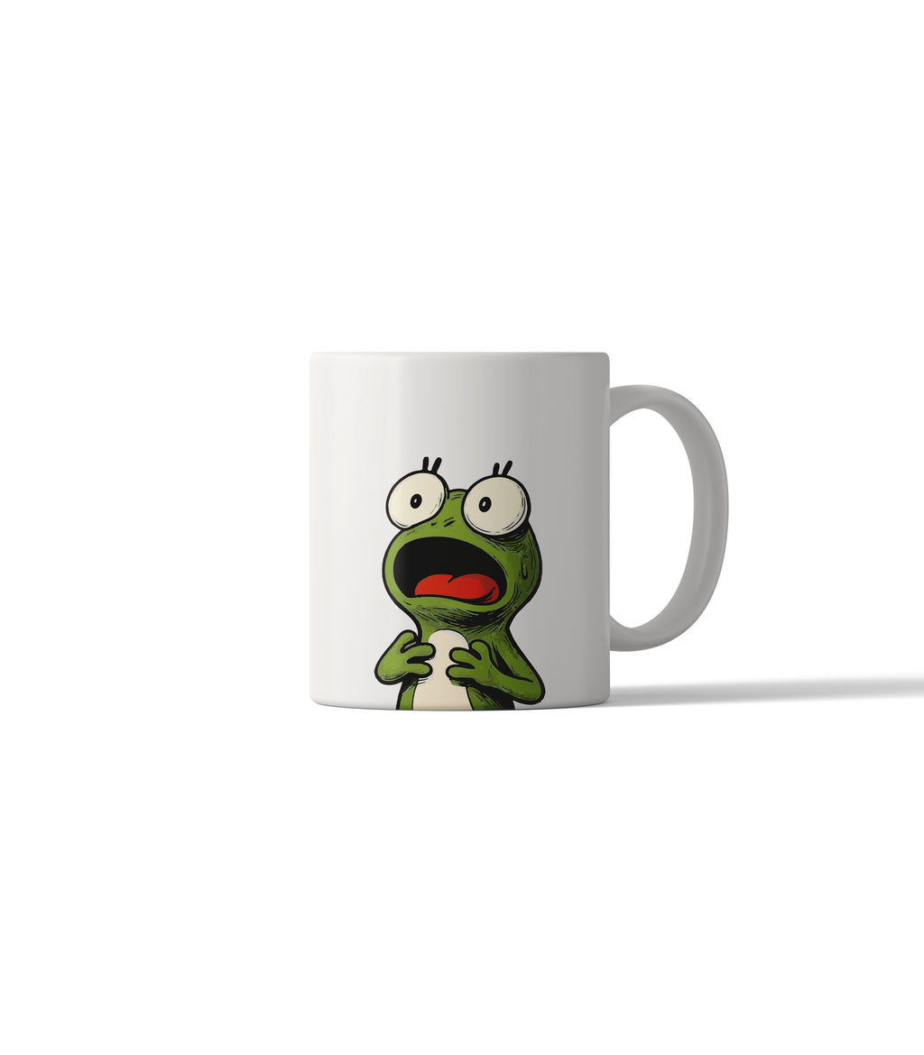 Shocked Frog Mug