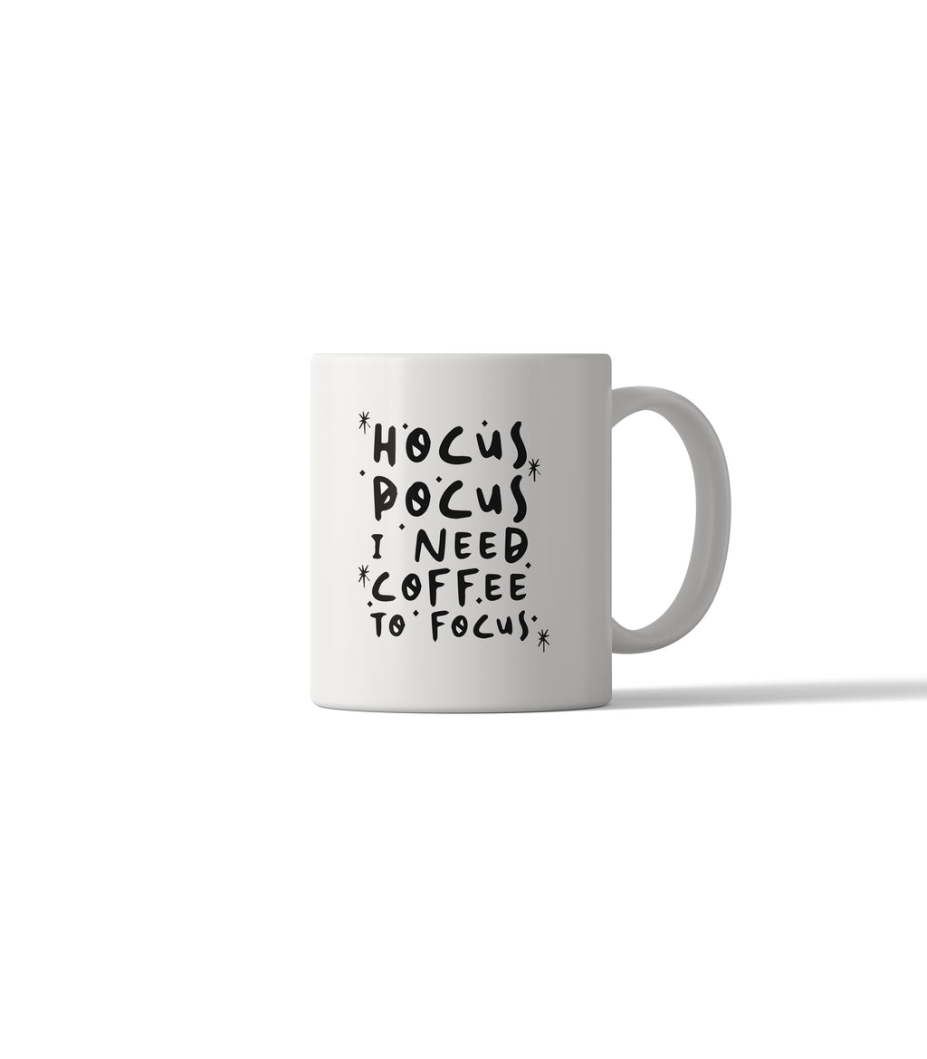 Hocus Pocus I Need Coffee To Focus Mug