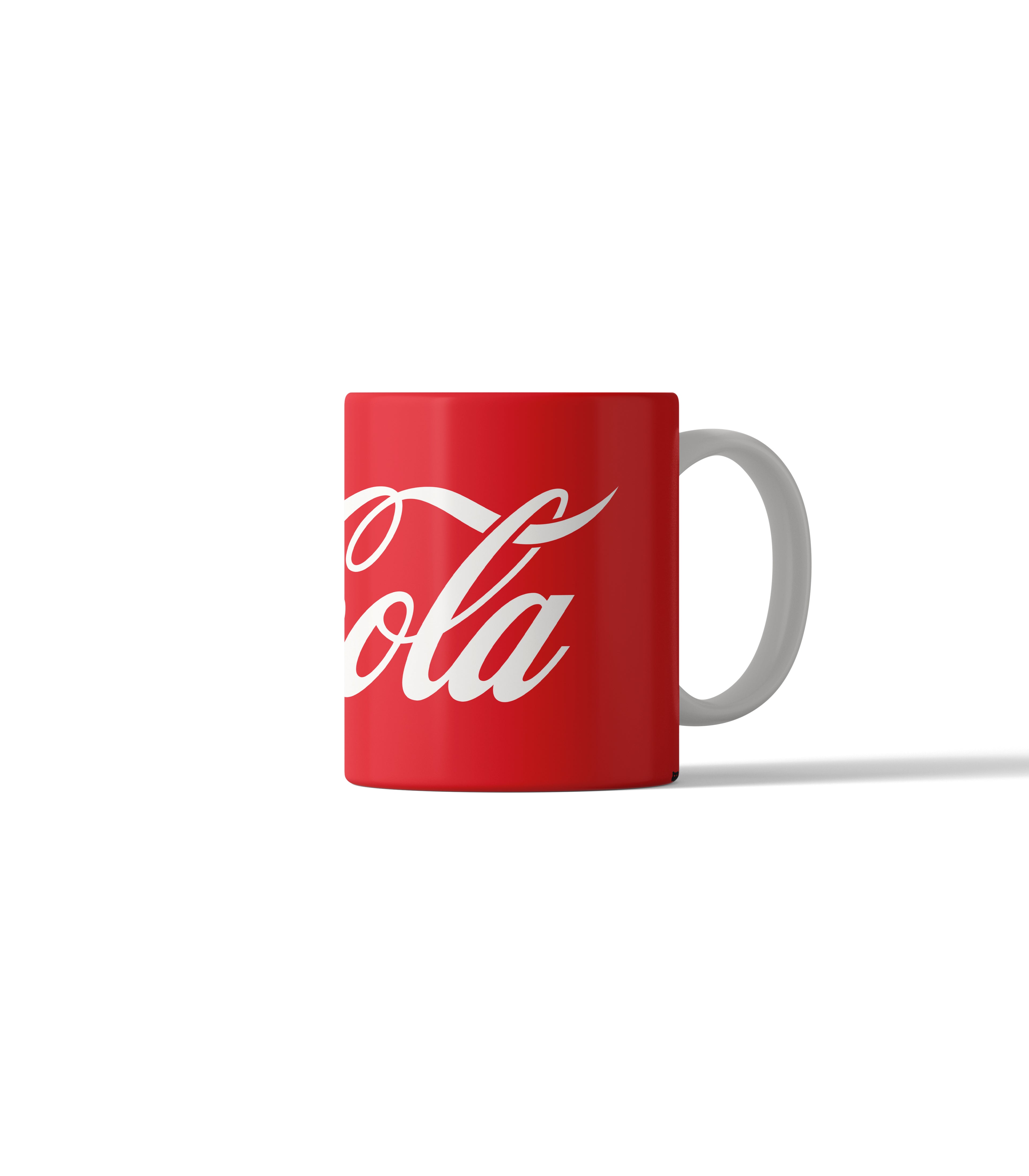 Classic Coca-Cola Logo Mug