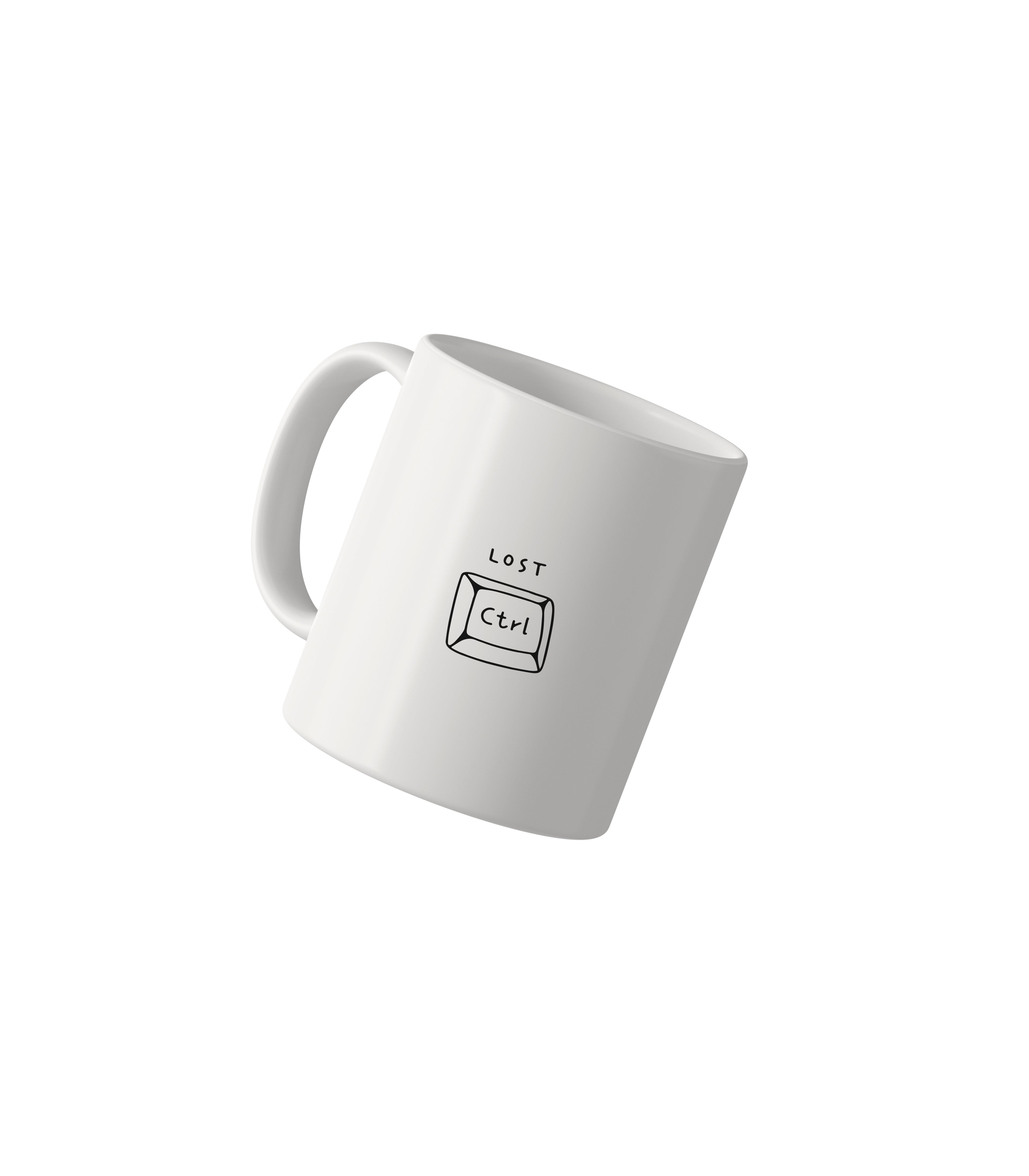 Lost Ctrl Funny Tech Mug