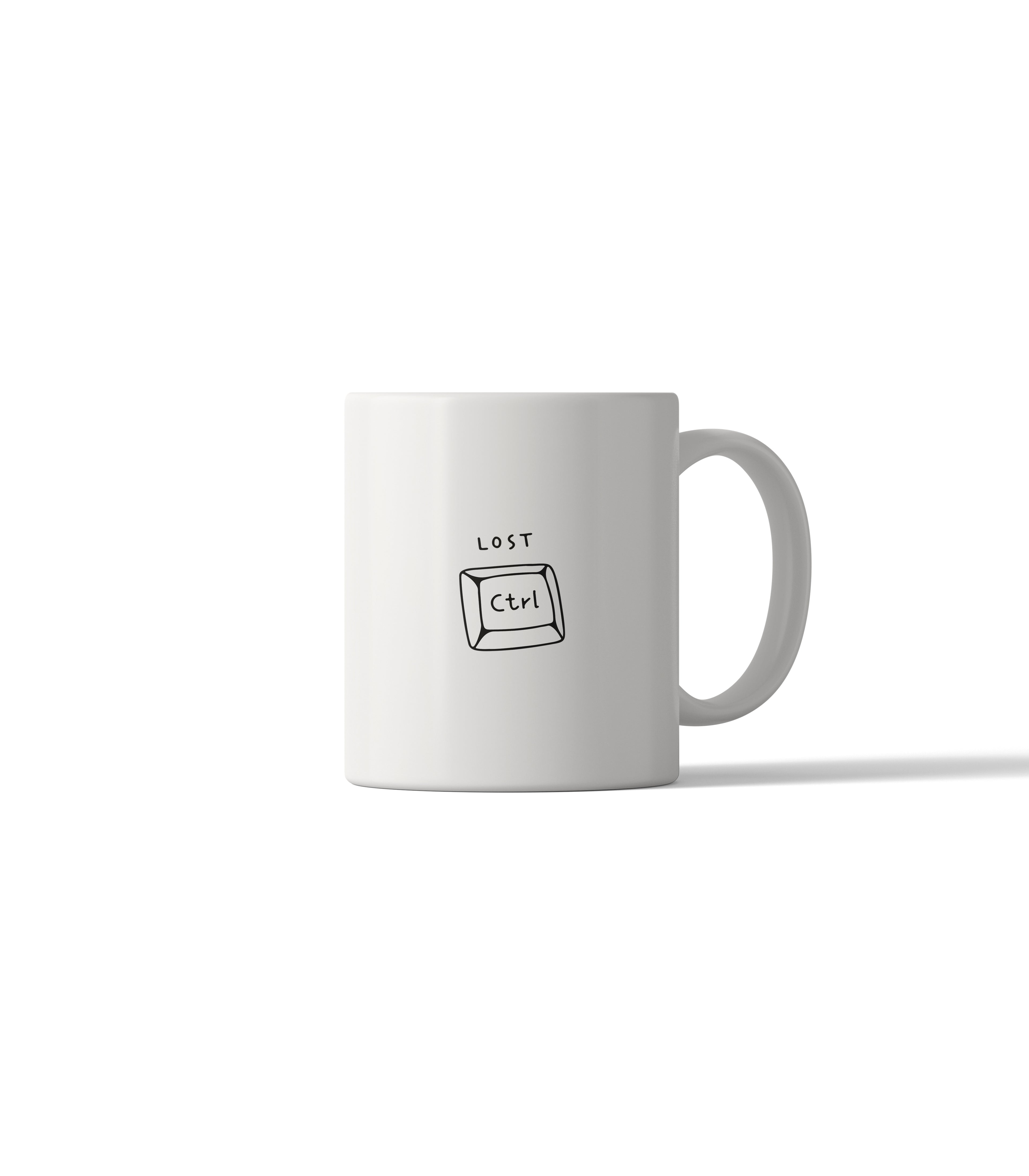 Lost Ctrl Funny Tech Mug