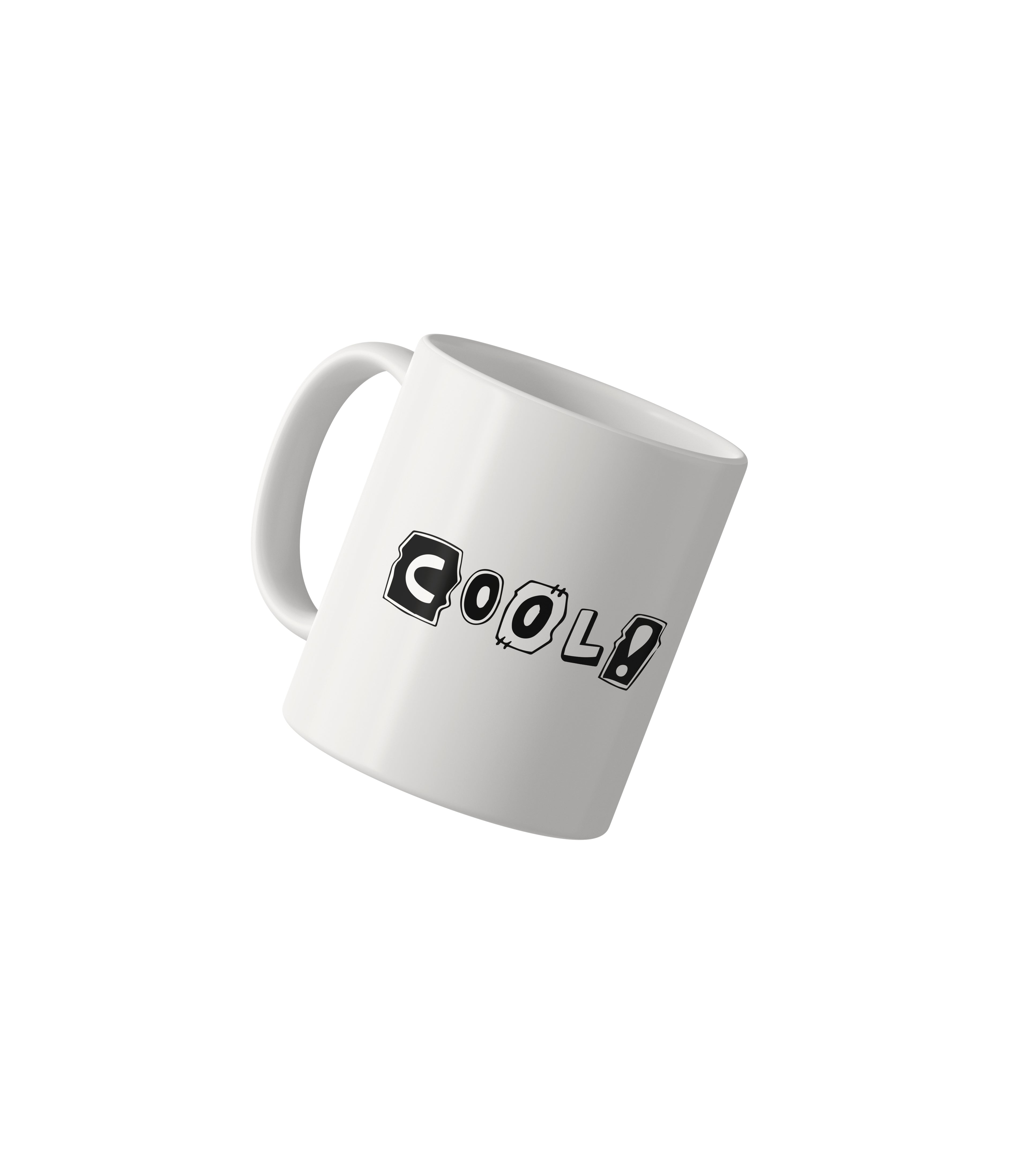 COOL Quirky Font Mug