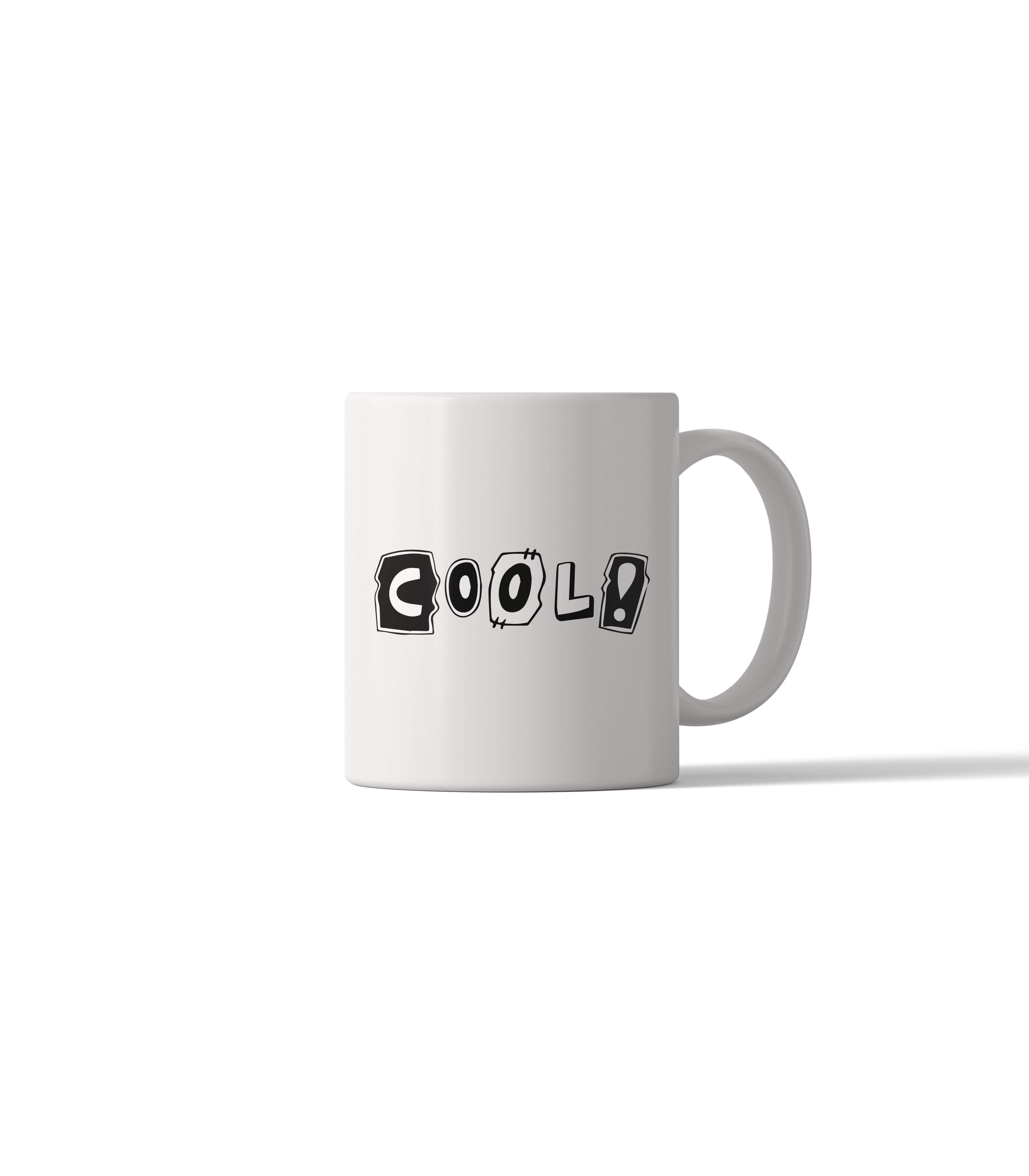 COOL Quirky Font Mug