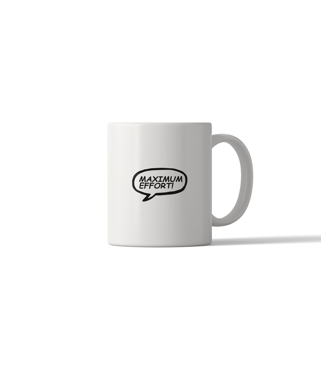 Maximum Effort! Comic Book Mug