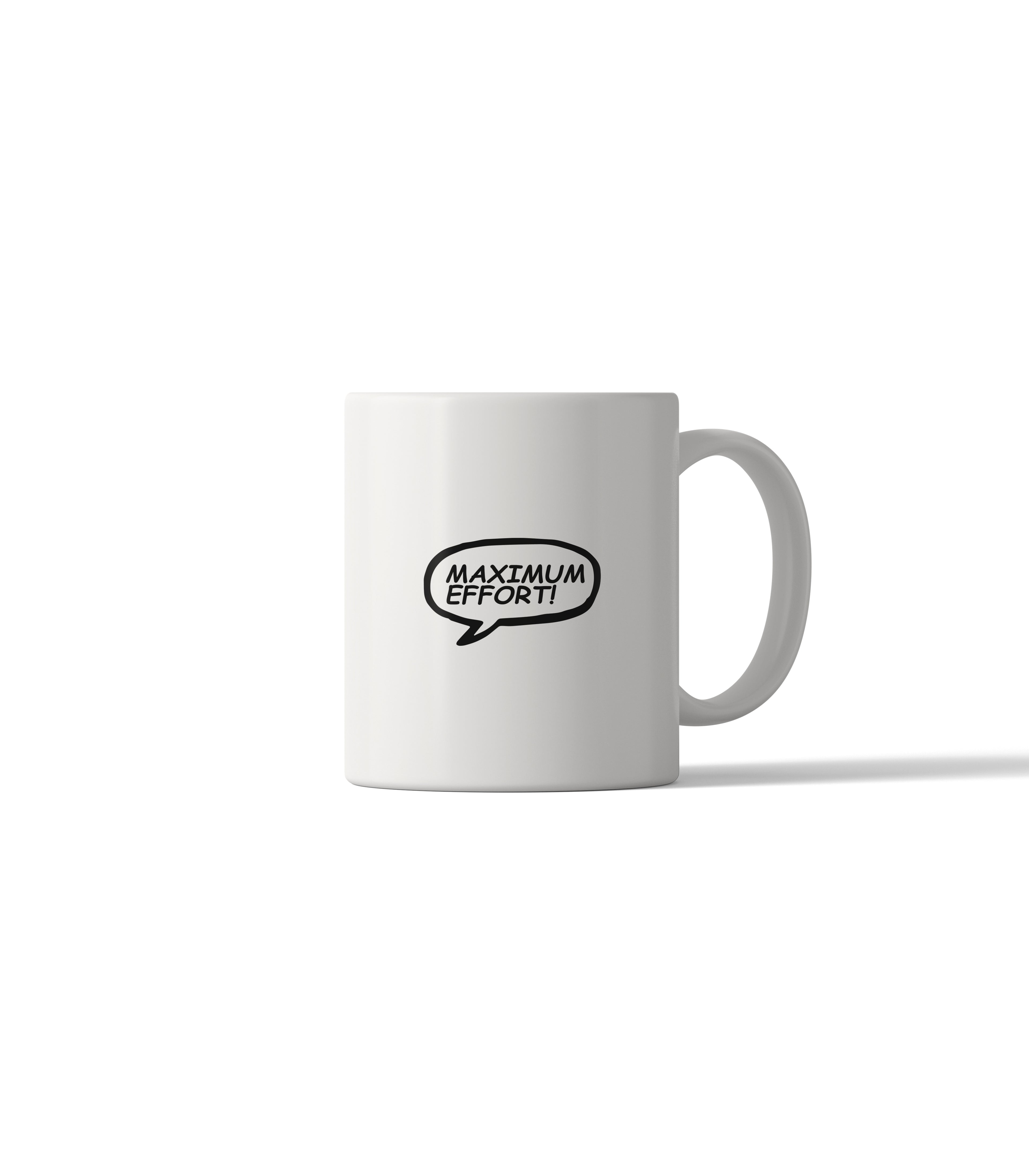 Maximum Effort! Comic Book Mug
