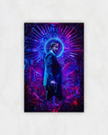 John Wick Ornate Neon Poster