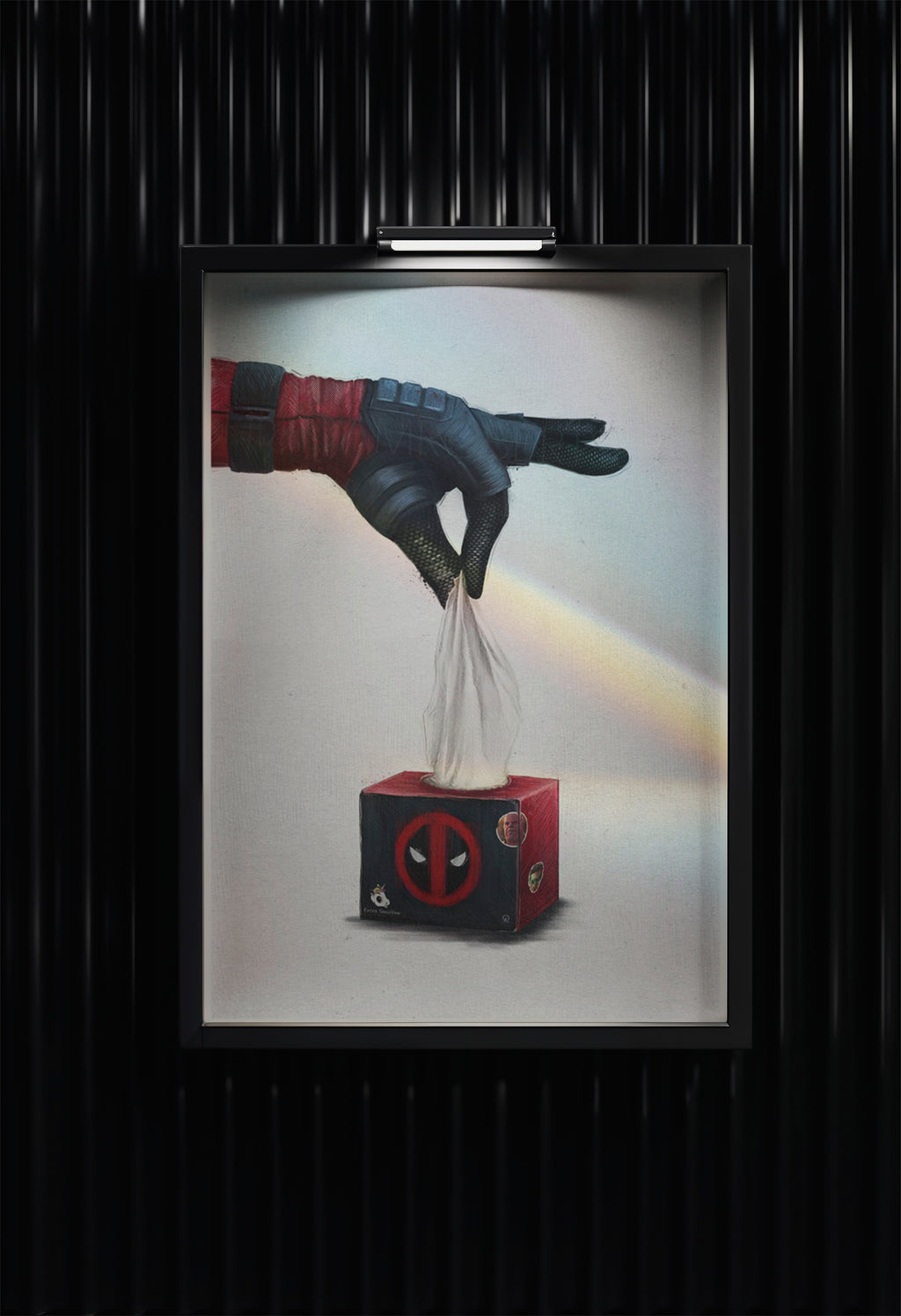 Deadpool Tissue Box Minimalist Poster