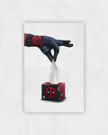 Deadpool Tissue Box Minimalist Poster
