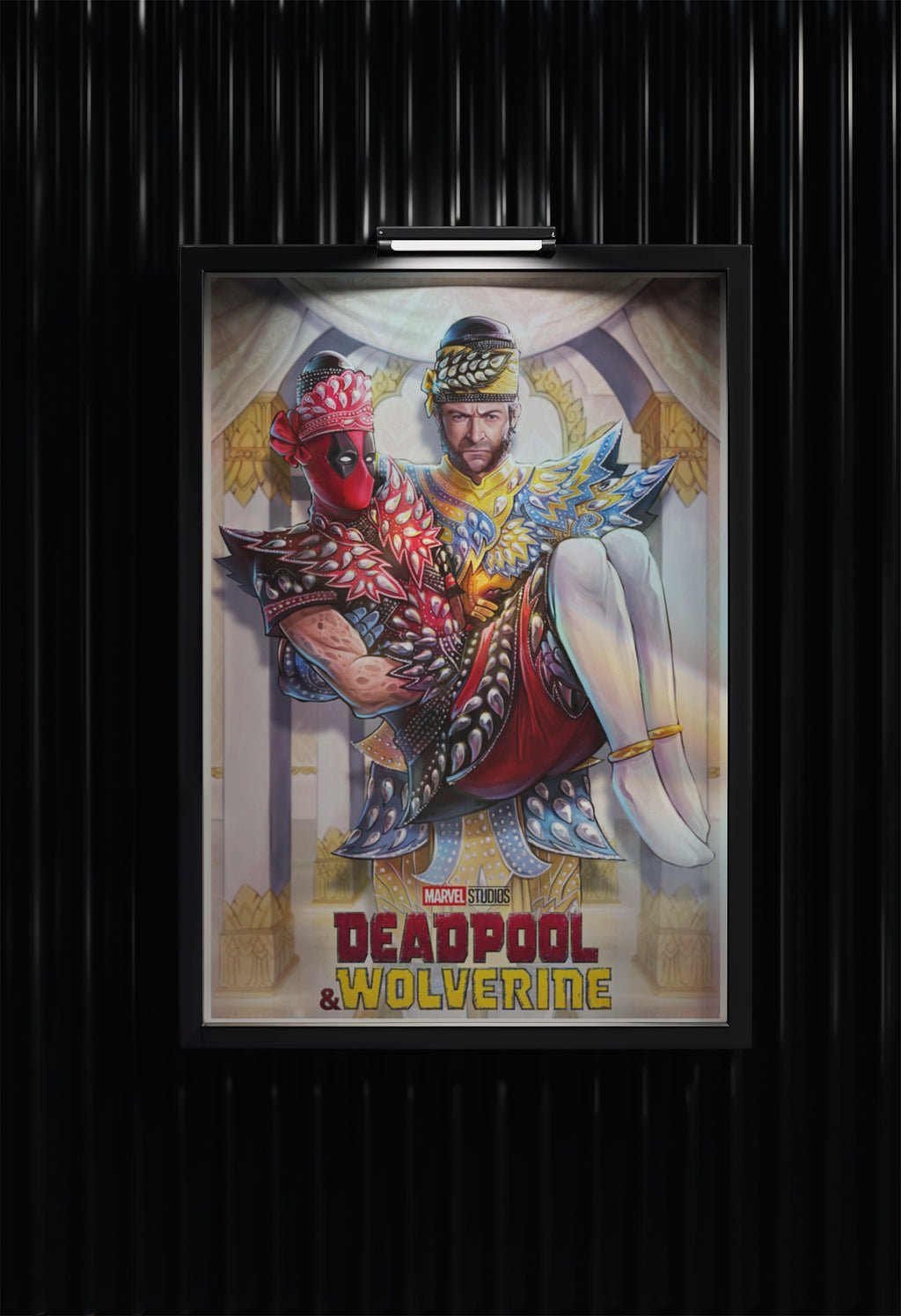 Deadpool & Wolverine Traditional Costume Poster