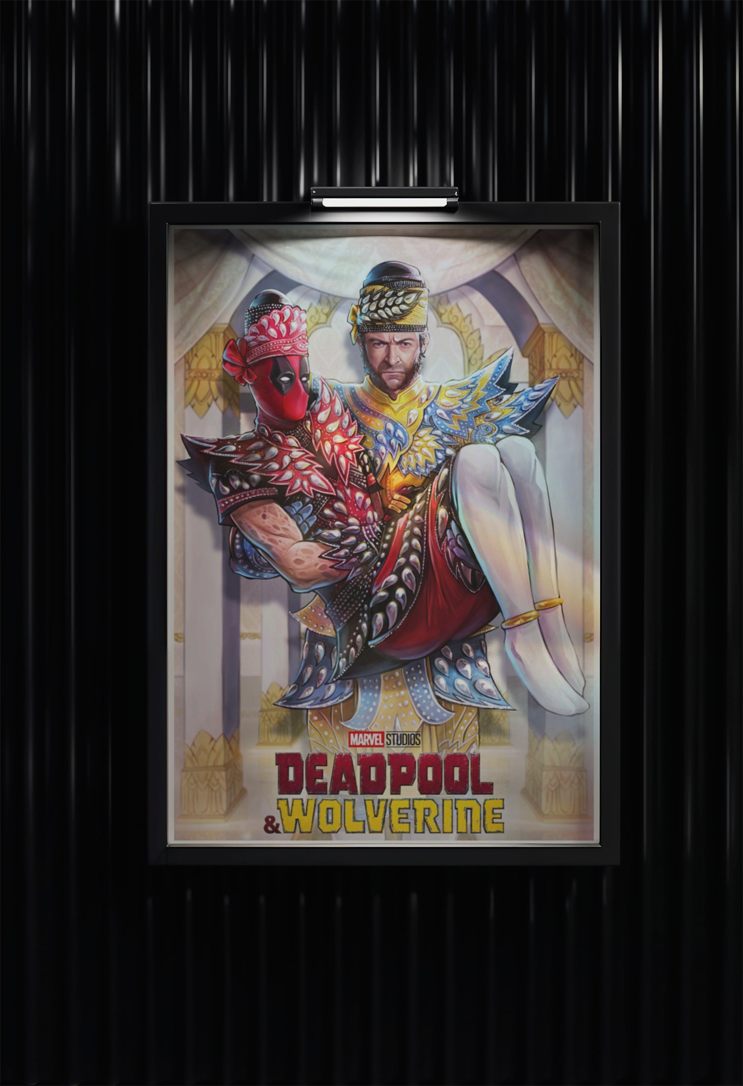 Deadpool & Wolverine Traditional Costume Poster