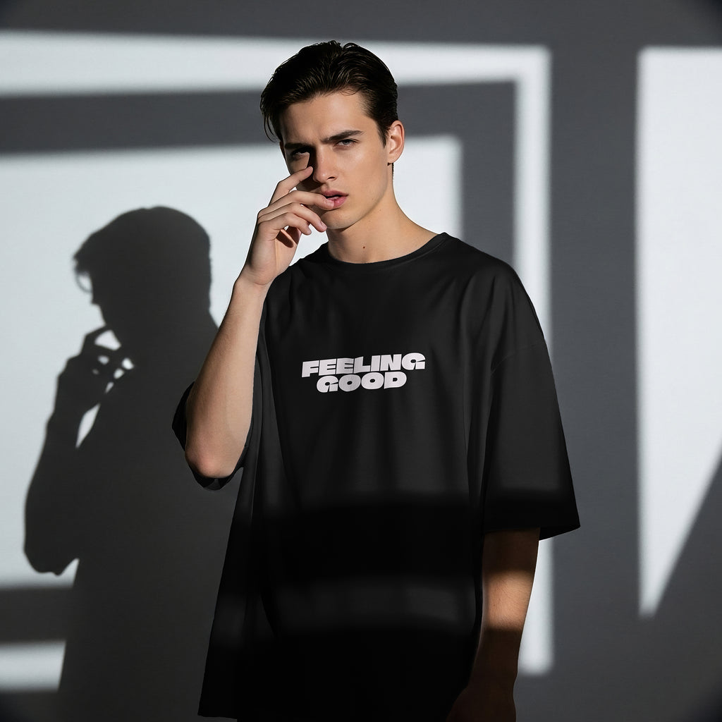 Psychedelic Mushroom Oversized Tee