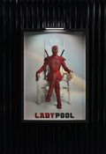 Ladypool White Throne Poster