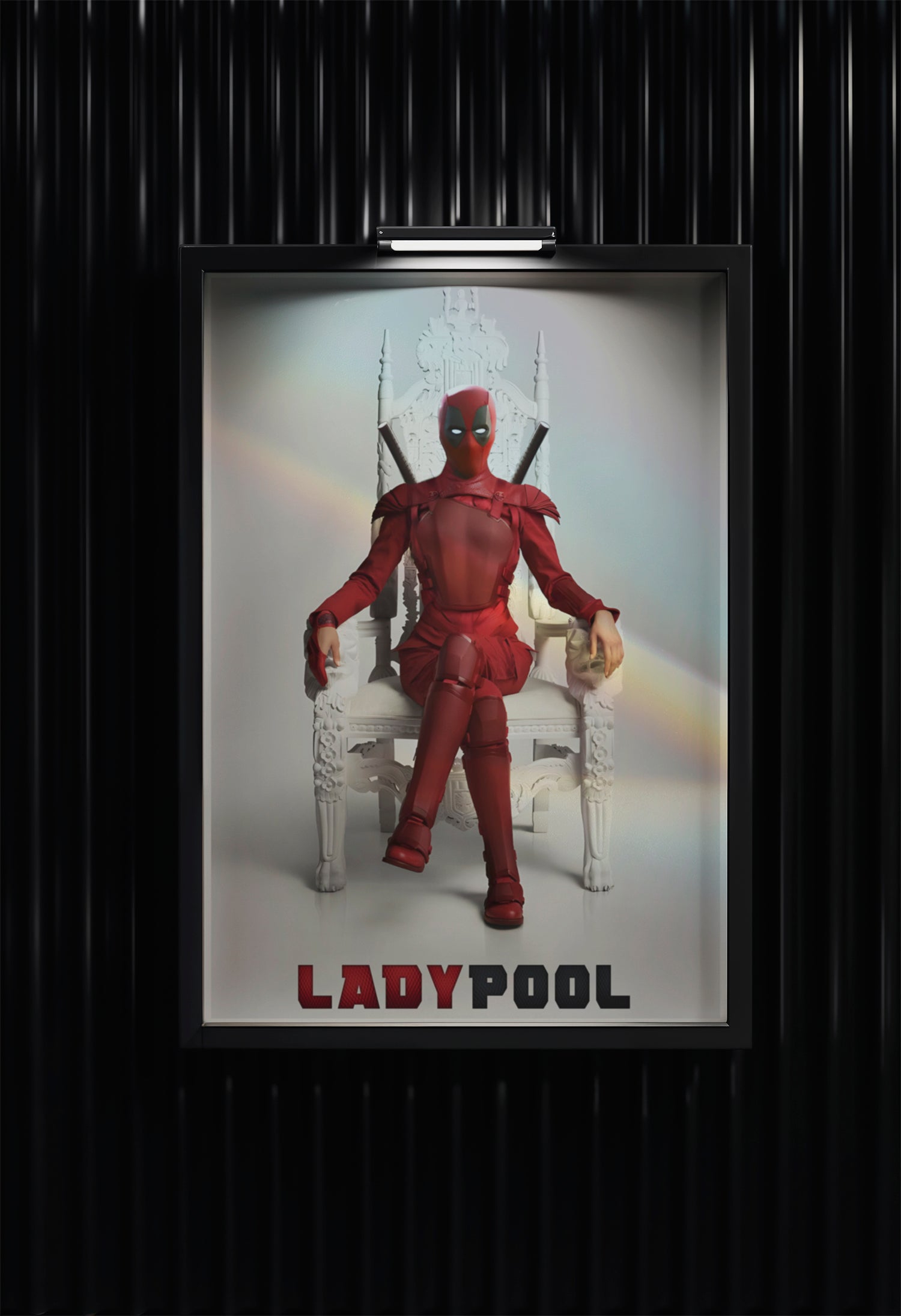Ladypool White Throne Poster